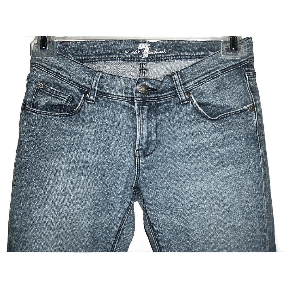 7 For All Mankind Mia Cropped Jeans - Picture 3 of 7